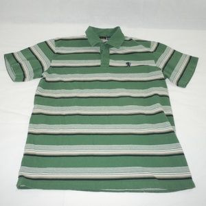 Green Emergency Exit Polo Shirt Large 100% Cotton